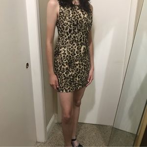 Forever 21 Leopard Print Mini Dress